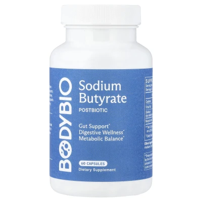 BodyBio - Sodium Butyrate | 60 Capsules