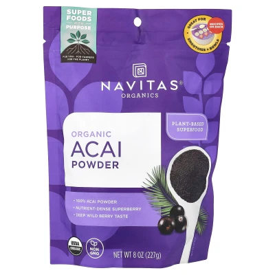Navitas Organics - Organic Acai Powder | 8 oz (227 g)