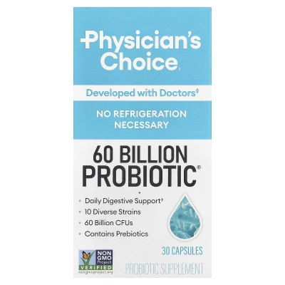 Physician's Choice - 60 Billion Probiotic | 30 Delayed-Release Veg Capsules