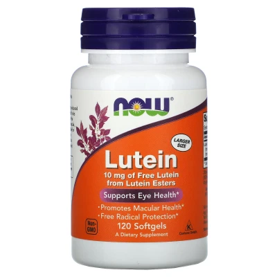 NOW Foods - Lutein | 10 mg | 120 Softgels