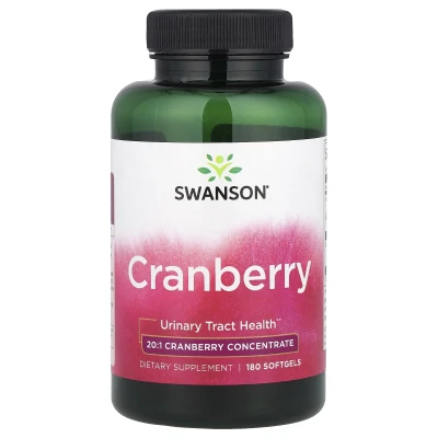 Swanson - Cranberry | 180 Softgels