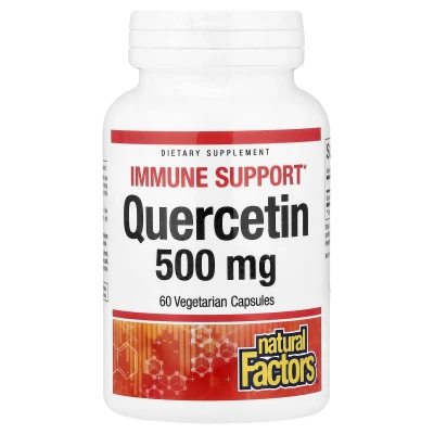 Natural Factors - Quercetin | 500 mg | 60 Vegetarian Capsules