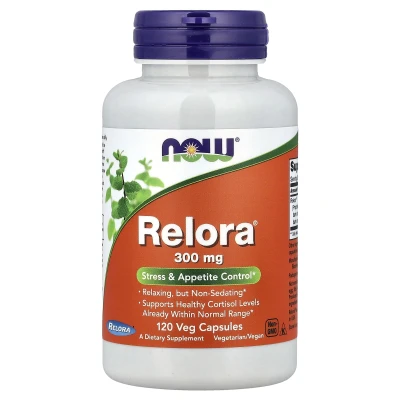 NOW Foods - Relora® | 300 mg | 120 Veg Capsules