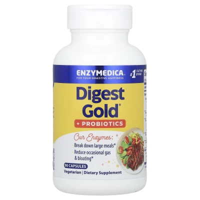 Enzymedica - Digest Gold® + Probiotics | 90 Capsules