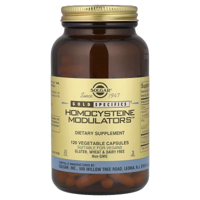 Solgar - Gold Specifics® | Homocysteine Modulators® | 120 Veg Capsules