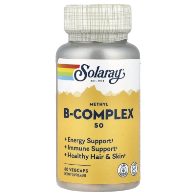 Solaray - Methyl B-Complex 50 | 60 VegCaps