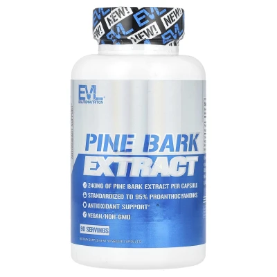 EVLution Nutrition - Pine Bark Extract | 90 Veggie Capsules (240 mg per Capsule)