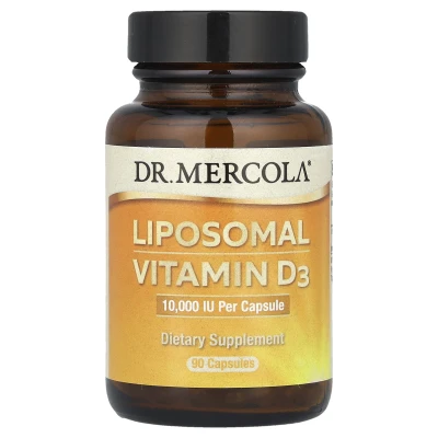 Dr. Mercola - Liposomal Vitamin D3 | 250 mcg (10000 IU) | 90 Capsules