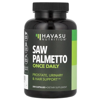 Havasu Nutrition - Saw Palmetto | Once Daily | 200 Capsules (500 mg per Capsule)