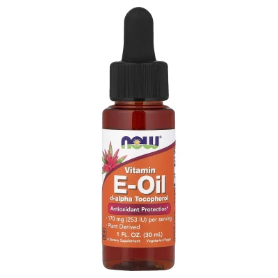 NOW Foods - Vitamin E-Oil | Antioxidant Protection | 30 ml (1 fl oz)