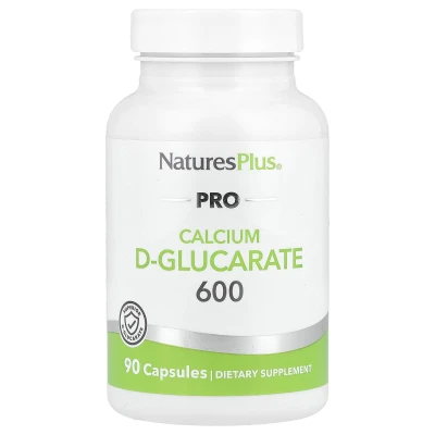 NaturesPlus - Pro Calcium D-Glucarate 600 | 90 Capsules (600 mg per Capsule)