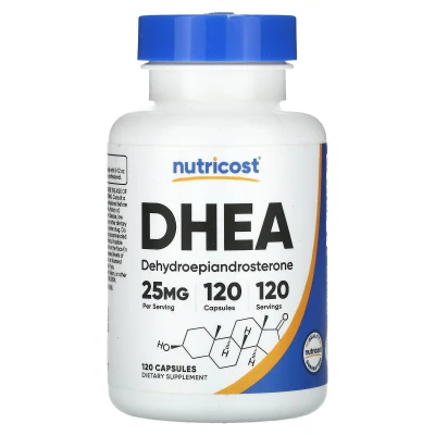 Nutricost - DHEA | 25 mg | 120 Capsules