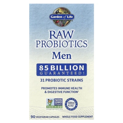 Garden of Life - RAW Probiotics | Men | 90 Vegetarian Capsules