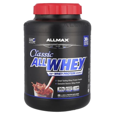ALLMAX - Classic AllWhey® | 100% Whey Protein | Chocolate | 5 lbs (2.27 kg)
