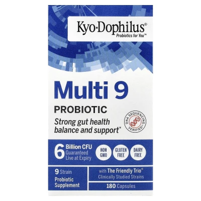 Kyolic - Kyo-Dophilus® | Multi 9 Probiotic | 180 Capsules
