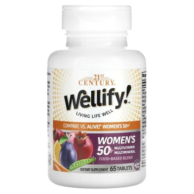 21st Century - Wellify! Women's 50+ Multivitamin Multimineral | 65 Tablets