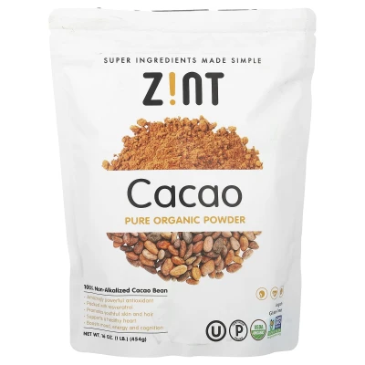 Zint - Pure Organic Cocoa Powder | 16 oz (454 g)