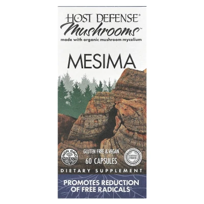 Host Defense - Mushrooms™ | Mesima | 60 Capsules (0.5 g per Capsule)