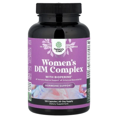 Nature's Craft - Women's DIM Complex with BioPerine® | 120 Capsules
