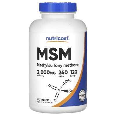 Nutricost - MSM | 240 Tablets (1000 mg per Tablet)