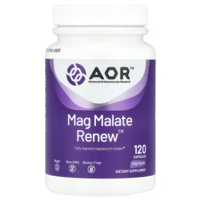 Advanced Orthomolecular Research AOR - Mag Malate Renew™ | 120 Capsules