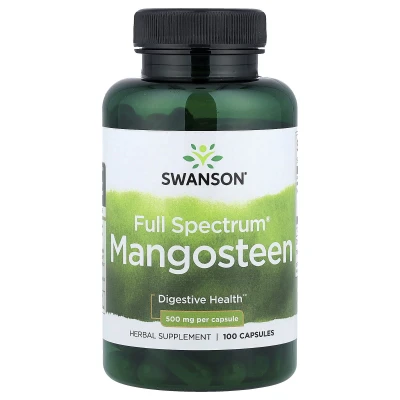 Swanson - Full Spectrum® Mangosteen | 500 mg | 100 Capsules