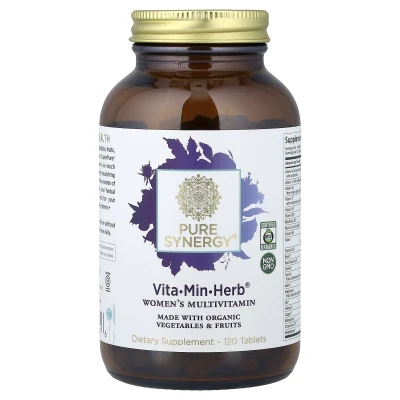Pure Synergy - Vita-Min-Herb | Women's Multivitamin | 120 Tablets
