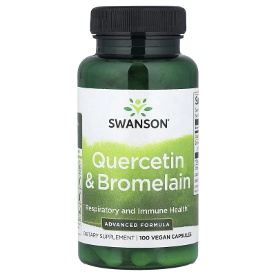 Swanson - Quercetin & Bromelain | 100 Vegan Capsules