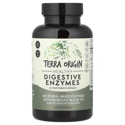 Terra Origin - Digestive Enzymes | 60 Capsules