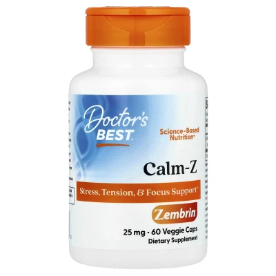 Doctor's Best - Calm-Z | 25 mg | 60 Veggie Caps
