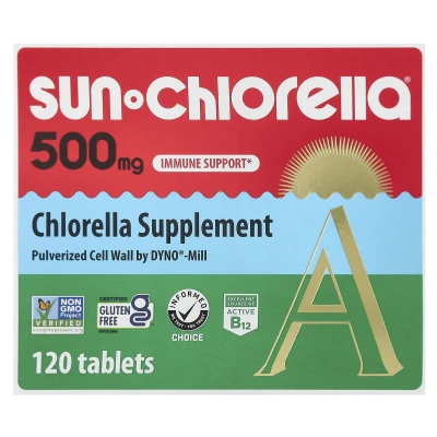 Sun Chlorella - Chlorella Supplement | 120 Tablets
