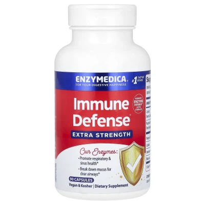 Enzymedica - Immune Defence | Extra Strength | 90 Capsules