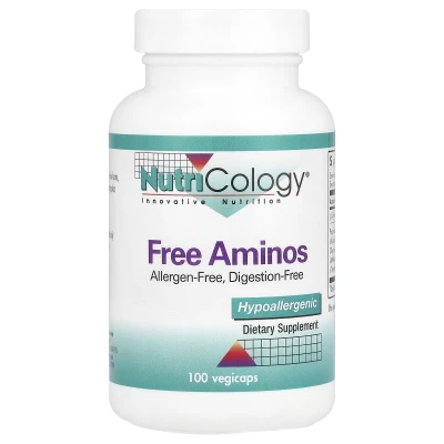 Nutricology - Free Aminos | 100 Vegicaps