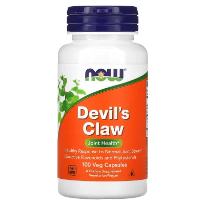 NOW Foods - Devil's Claw | 100 Veg Capsules (83 mg per Capsule)