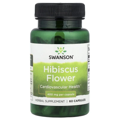Swanson - Hibiscus Flower | 400 mg | 60 Capsules