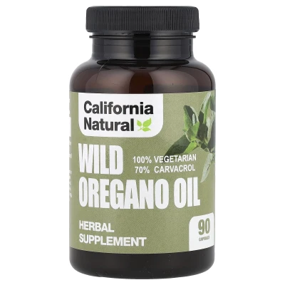 California Natural - Wild Oregano Oil | 90 Capsules