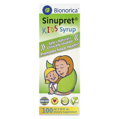 Bionorica - Sinupret® Kids Syrup | 3.38 fl oz (100 ml)