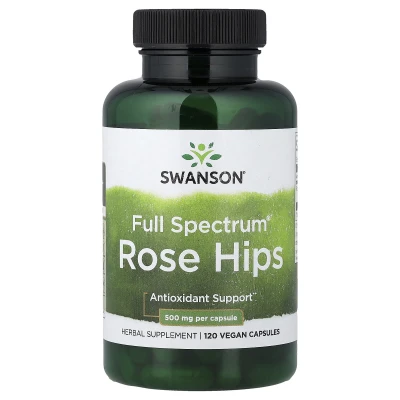 Swanson - Full Spectrum® Rosehips | 500 mg | 120 Vegan Capsules