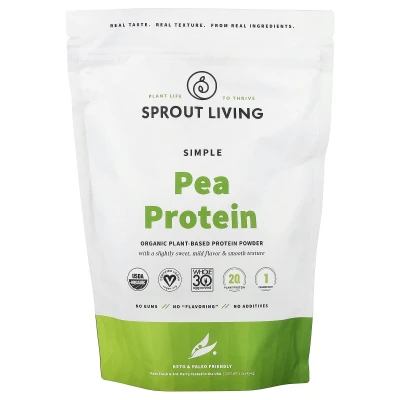 Sprout Living - Simple Pea Protein | 1 lb (454 g)