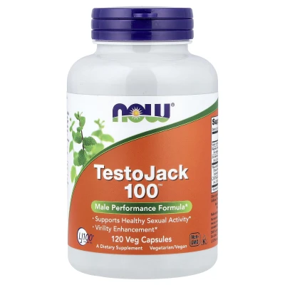 NOW Foods - TestoJack 100™ | 120 Veg Capsules