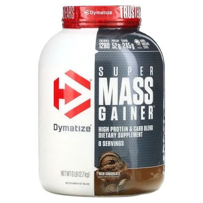 Dymatize - Super Mass Gainer™ | Rich Chocolate | 6 lb (2.7 kg)
