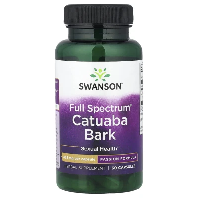 Swanson - Full Spectrum® Catuaba Bark | 465 mg | 60 Capsules