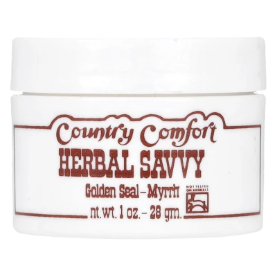 Country Comfort - Herbal Savvy | Goldenseal-Myrrh | 1 oz (28 g)