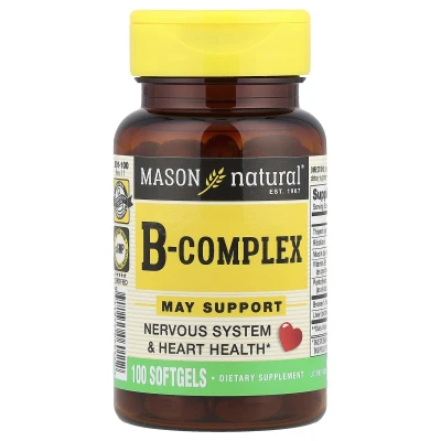 Mason Natural - B-Complex | 100 Softgels