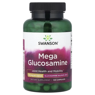 Swanson - Mega Glucosamine | 750 mg | 120 Capsules
