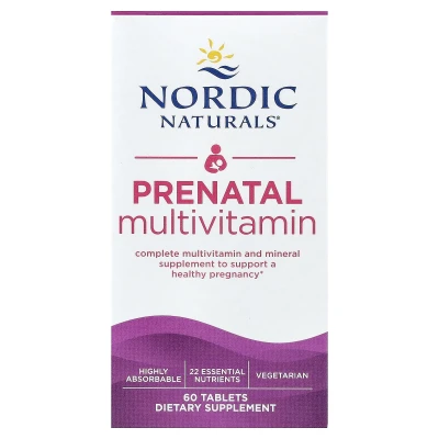 Nordic Naturals - Prenatal Multivitamin | 60 Tablets