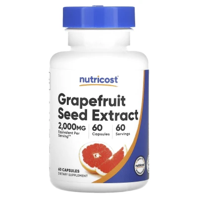 Nutricost - Grapefruit Seed Extract | 2000 mg | 60 Capsules