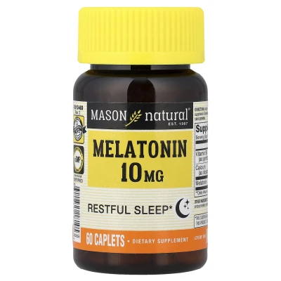 Mason Natural - Melatonin |10 mg | 60 Caplets