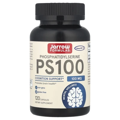 Jarrow Formulas - PS100 | Phosphatidylserine | 100 mg | 120 Capsules