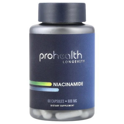 ProHealth Longevity - Niacinamide | 600 mg | 60 Capsules